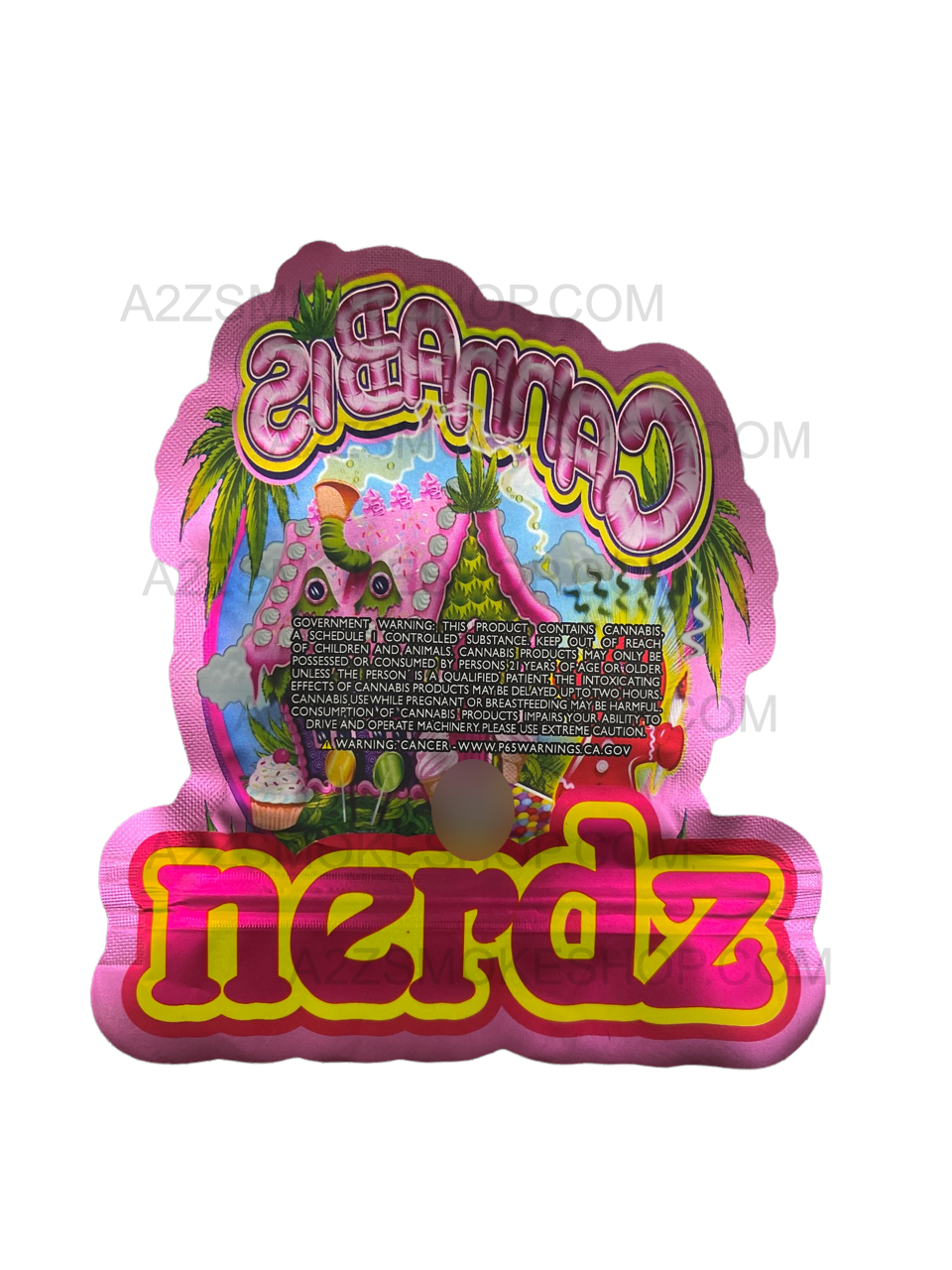Cannabis Nerdz Cut Out Mylar Bags g Die cut Nerds Black Unicorn Hub x x aeea c b dddfcca png