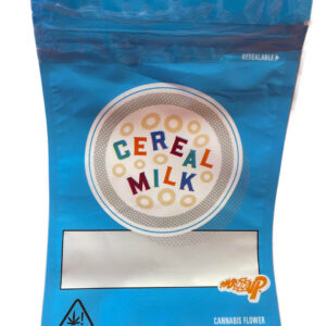 Cereal Milk Cookies with window Mylar bag OZ count Black Unicorn Hub jpg