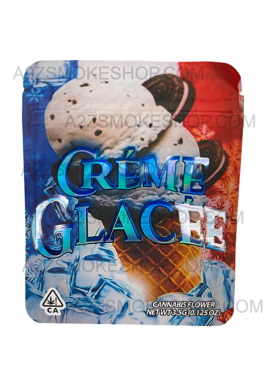 Creme Glacee bag  3.5g Mylar bag Packaging Only