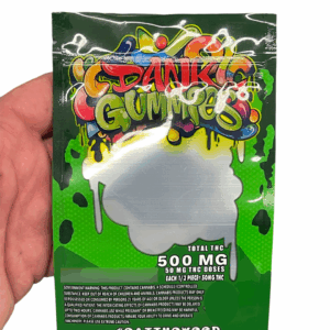 Dank Gummies mg Mylar Bag Green Packaging Only Black Unicorn Hub x x ddd f d eae b png