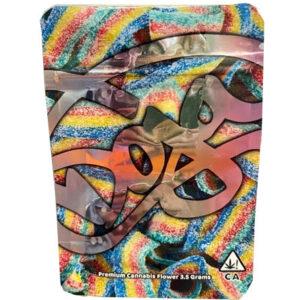 Doja Rainbow Belts g Heat Sealable Mylar Bag Packaging Only Black Unicorn Hub jpg