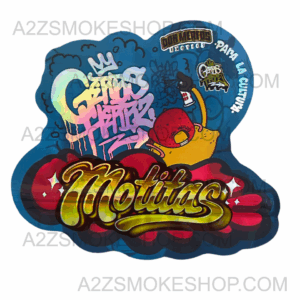 Don Merfos Exotics Motitas Chicle Sabor a Limon Cut out bag g Mylar bag Packaging Only Black Unicorn Hub png