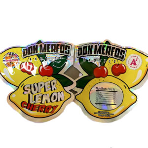 Don Merfos Super Lemon Cherry Cut out bag g Mylar bag Packaging Only Black Unicorn Hub jpg