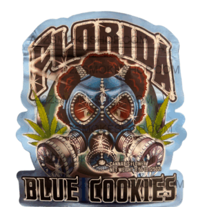 Florida Blue Cookies Cut Out Mylar Bags g Black Unicorn Hub png
