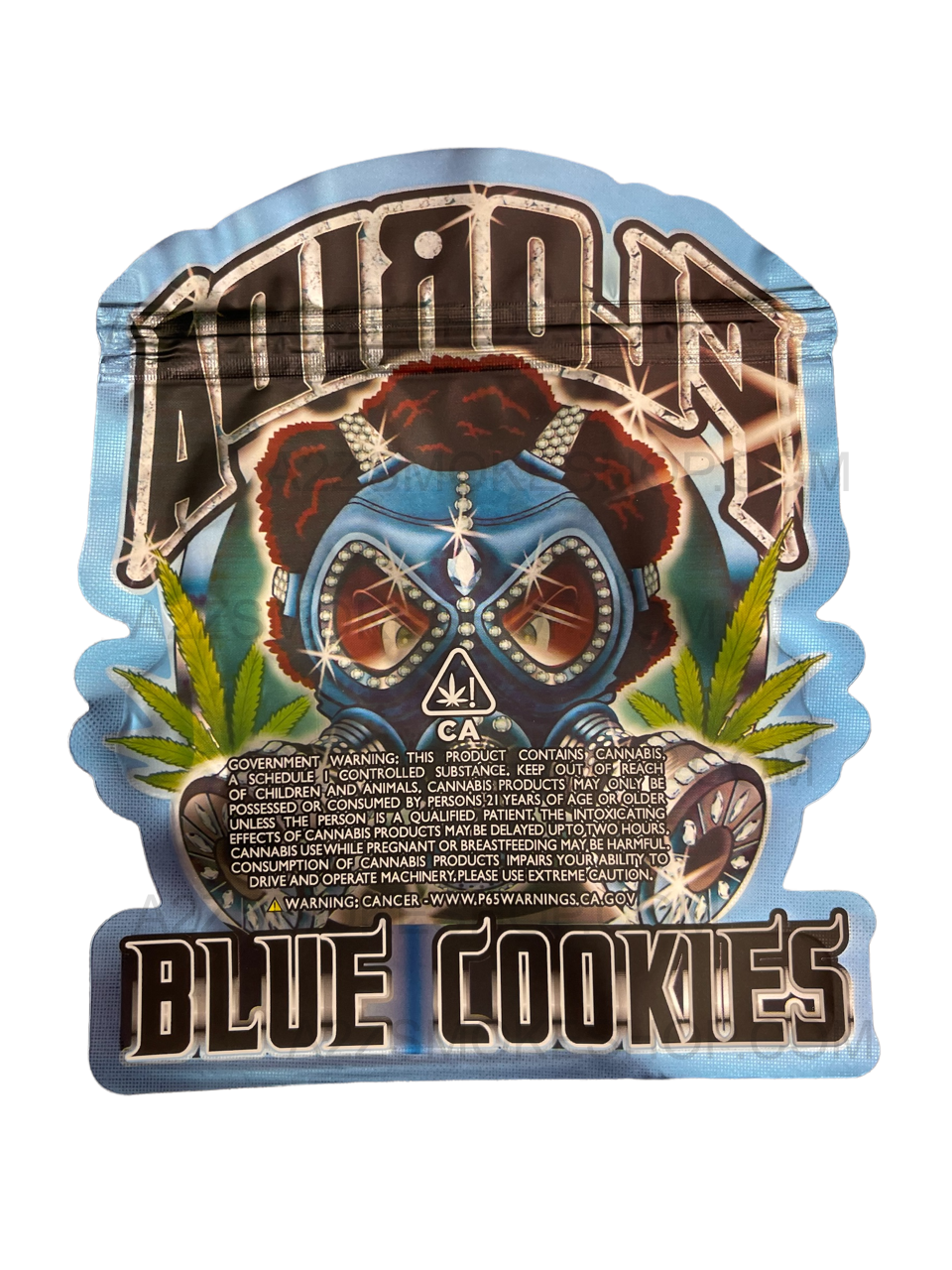 Florida Blue Cookies Cut Out Mylar Bags g Black Unicorn Hub png