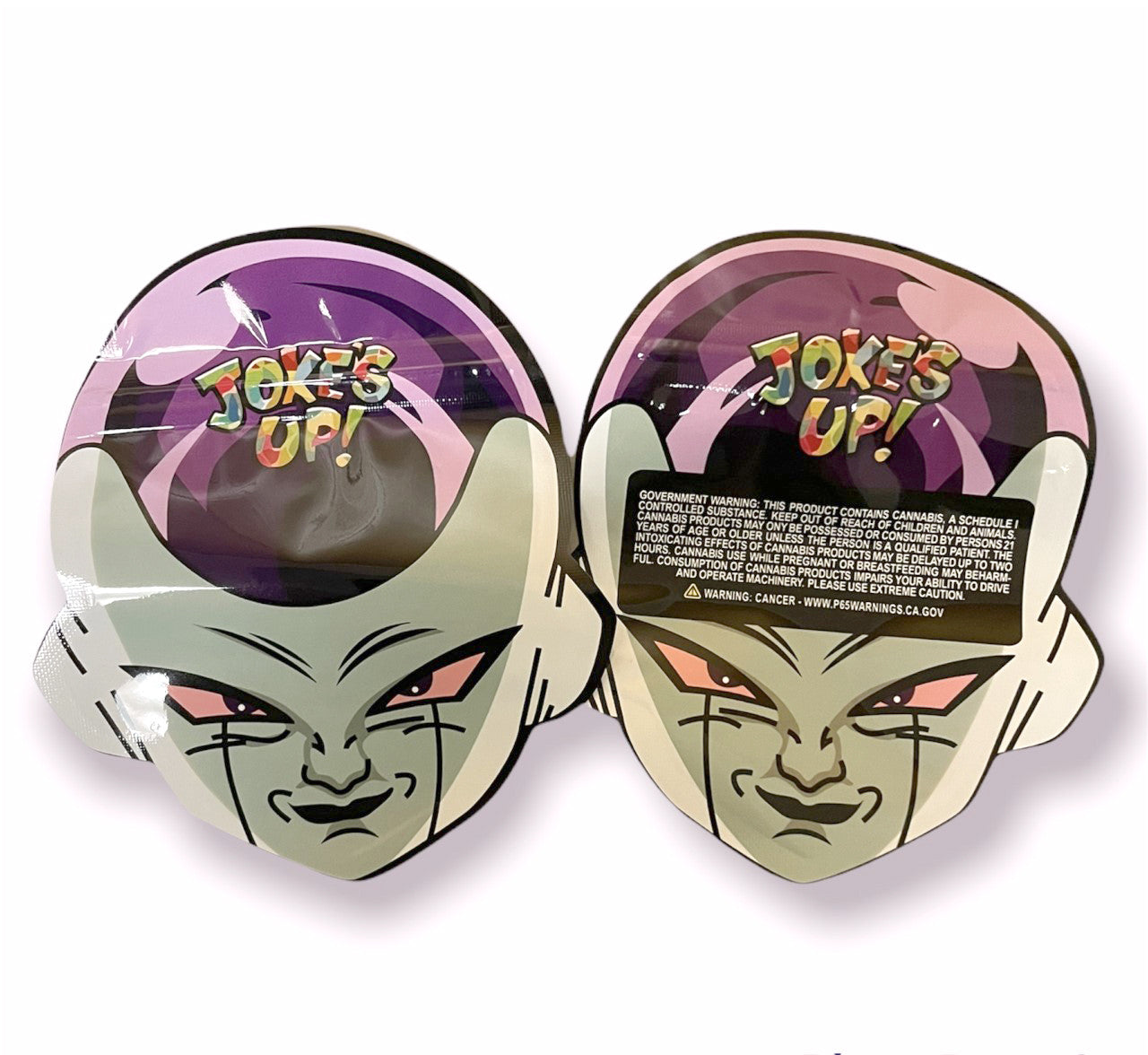 Freeza by Jokes Up Cut out Mylar bag  3.5g  Packaging Only