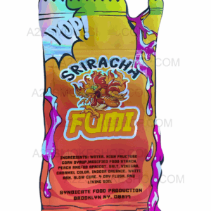 Fumi Sriracha cut out Mylar Bags g Die Cut Holographic Black Unicorn Hub x x af a ec cfcad png
