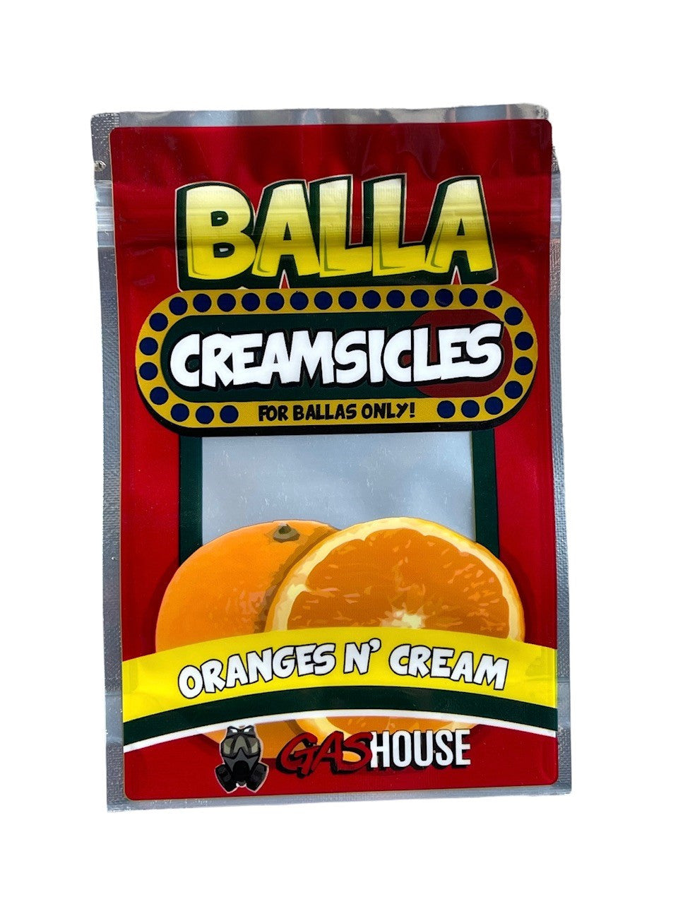 Gas House Balla Creamsicles Oranges N cream Grams Smell Proof Mylar Bags Black Unicorn Hub jpg