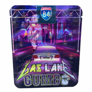 Gas Lane Gumbo g Mylar Bag Holographic Black Unicorn Hub png