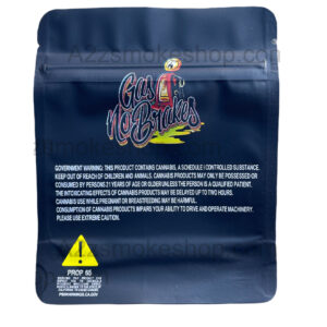 Gas No Brakes Mylar zip lock bag G Black Unicorn Hub jpg