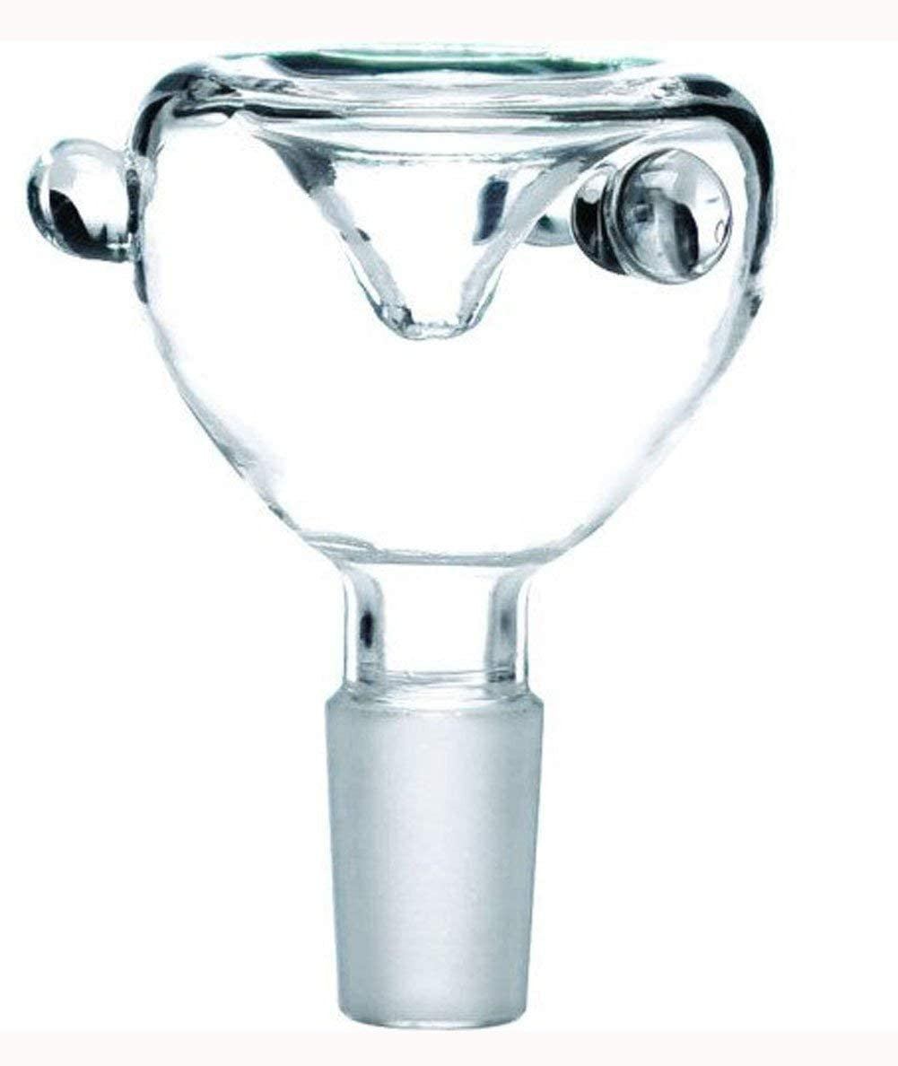 Glass Bowl Clear mm Male Pieces Black Unicorn Hub jpg