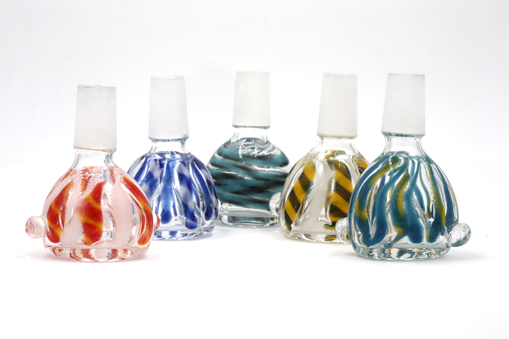 Glass Swirl Bowl mm Male Black Unicorn Hub jpg