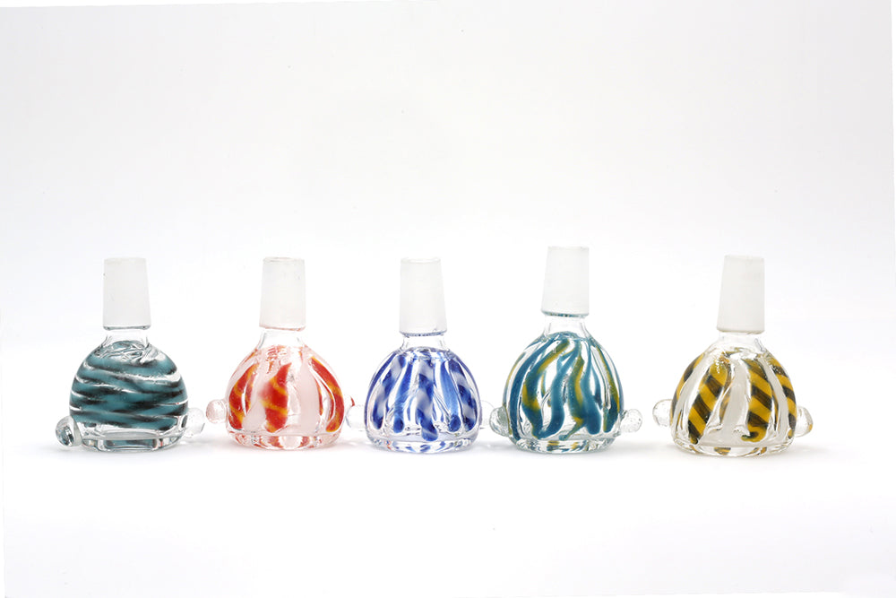 Glass Swirl Bowl mm Male Black Unicorn Hub jpg