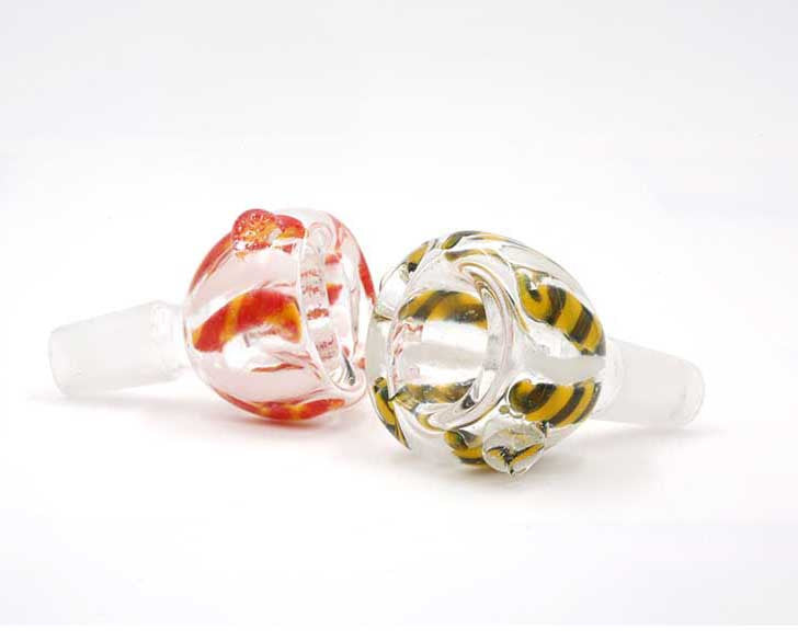 Glass Swirl Bowl mm Male Black Unicorn Hub jpg