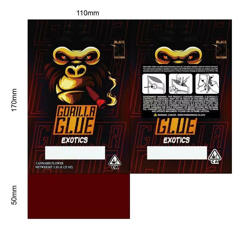 Gorilla Glue Exotics 3.5G Black Unicorn