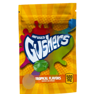 Gushers Tropical Flavors mg Mylar bags packaging only Black Unicorn Hub x x fcfe db d da ebb png