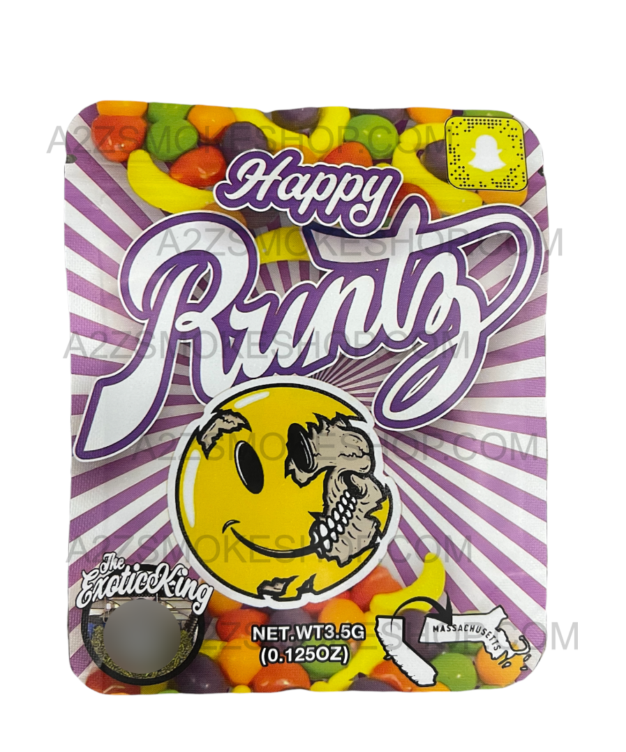 Happy Runtz Mylar bag 3.5g Packaging Only