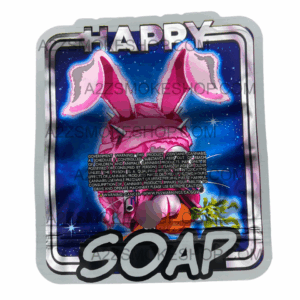 Happy Soap Cut Out Mylar Bags g Die cut Bunny Rabbit Black Unicorn Hub x x fa aa ae png