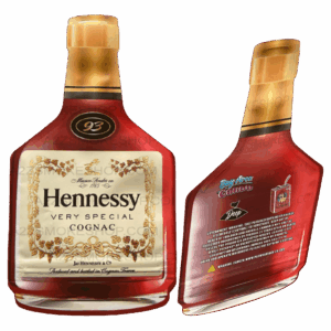 Hennessy cut out Mylar Bags g Die Cut Holographic Black Unicorn Hub x x ded e af dbdd png