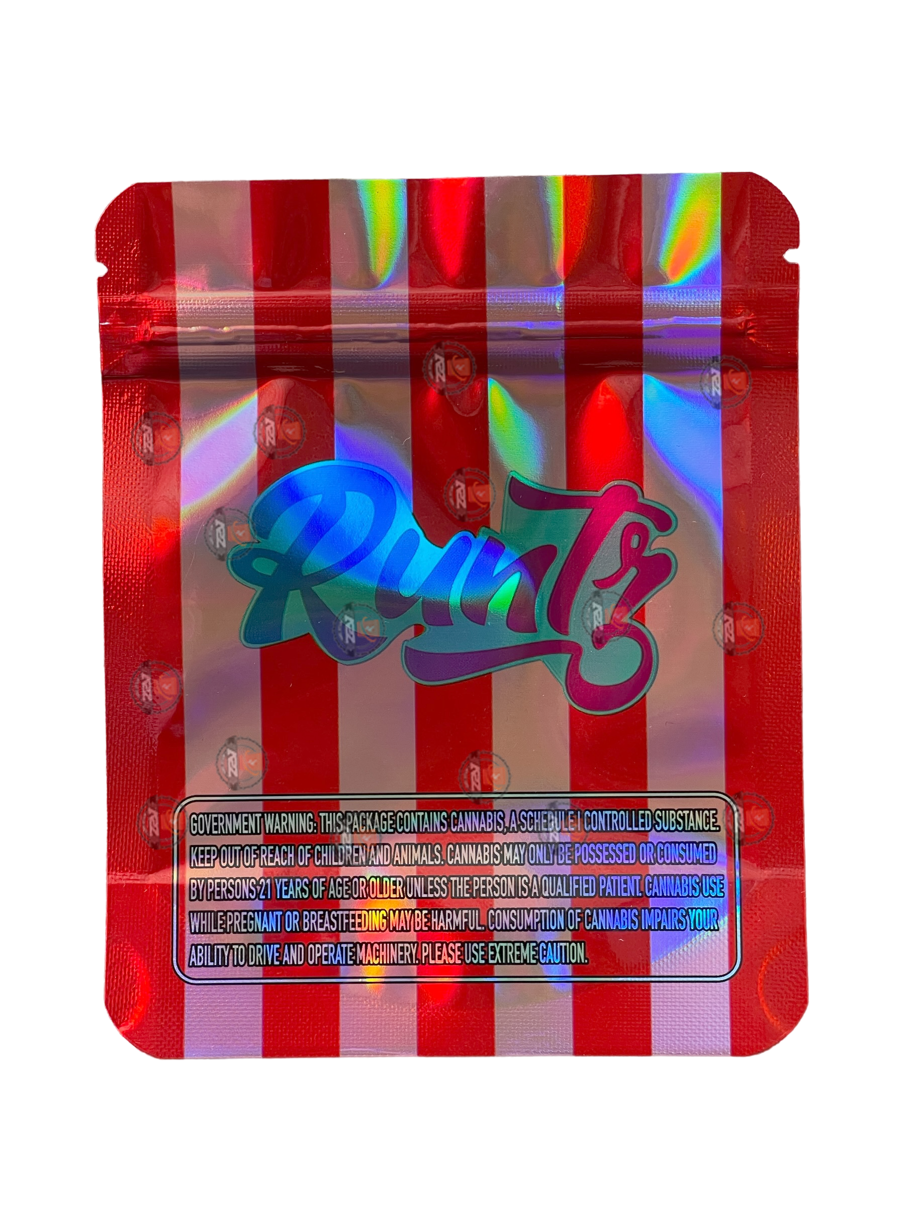 Black Cherry 3.5g Mylar Bag Holographic