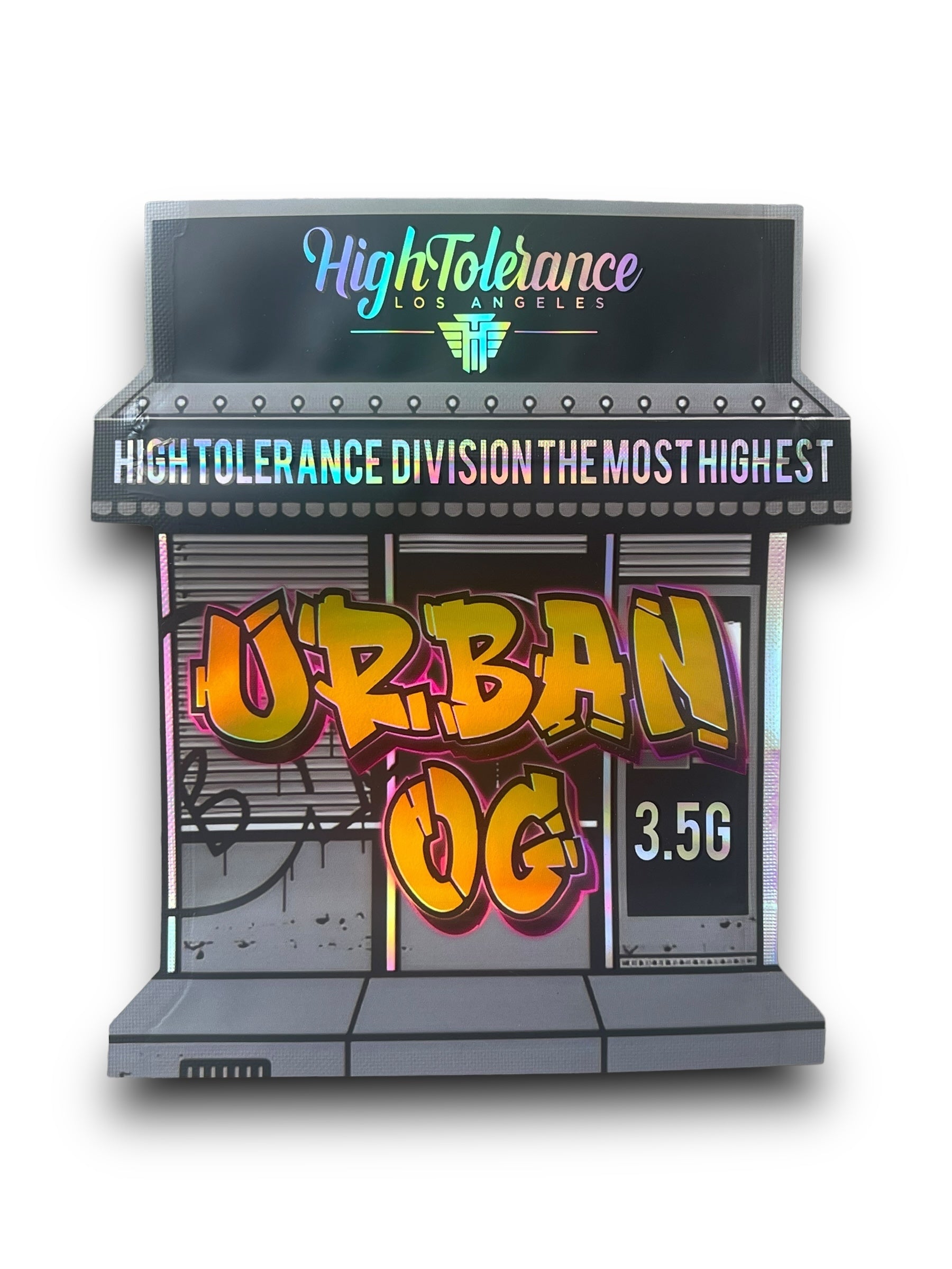 High Tolerance Urban OG 3.5G Mylar Bags Holographic