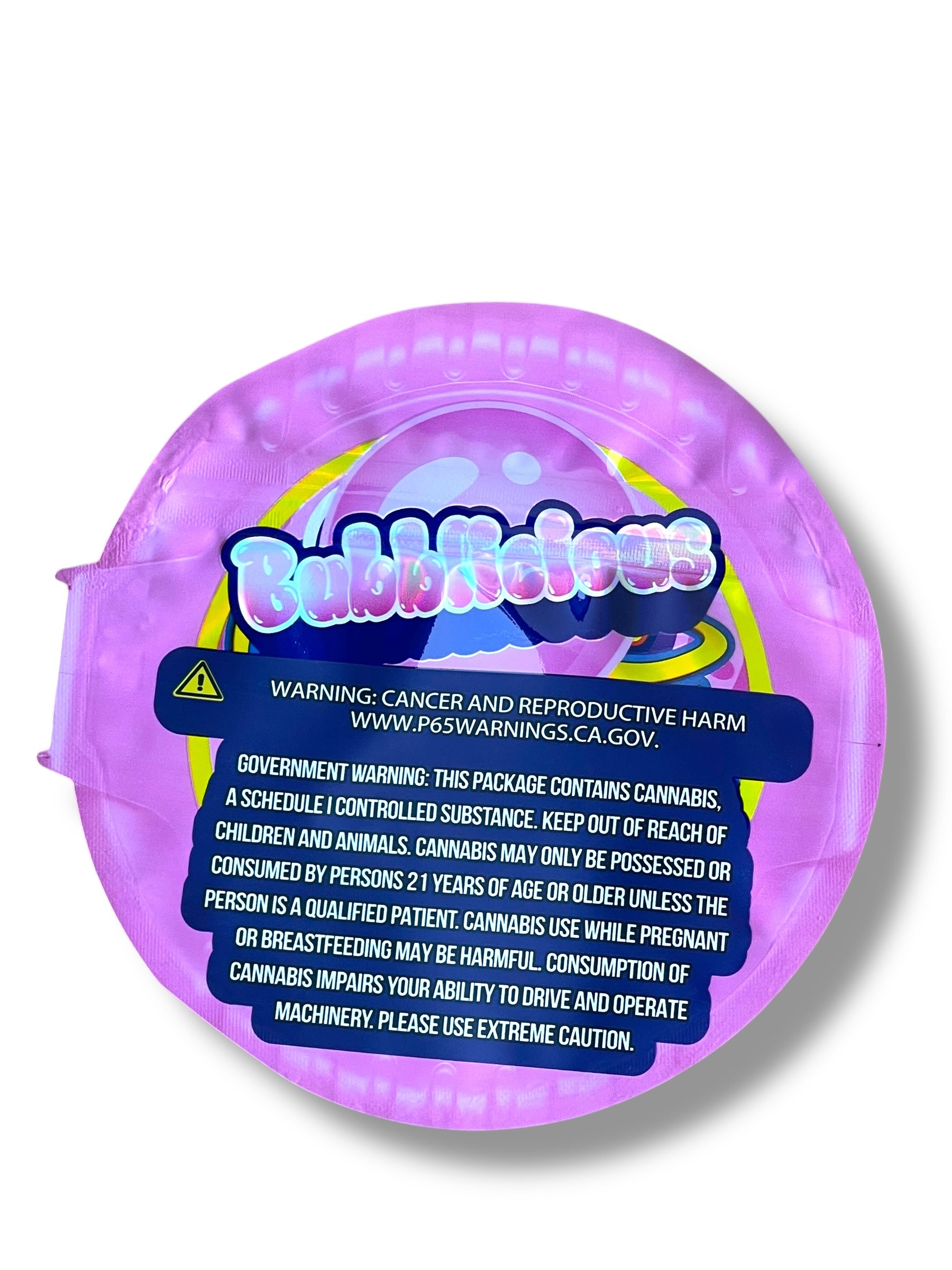 Bubble Tape Bubblegum Mylar Bag 3.5g shape bag