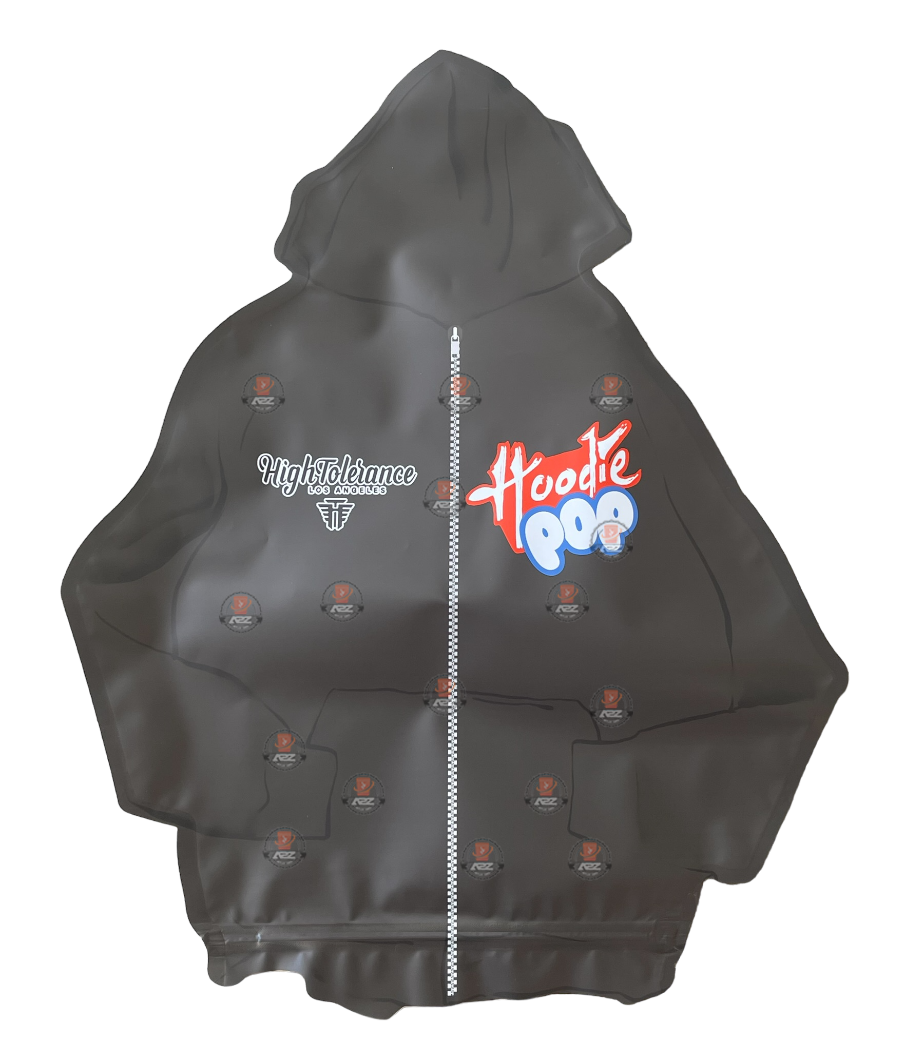 Hoodie POP Mylar Bag (Large) 1 LBS – 16OZ (454g) High Tolerance Pound Bag