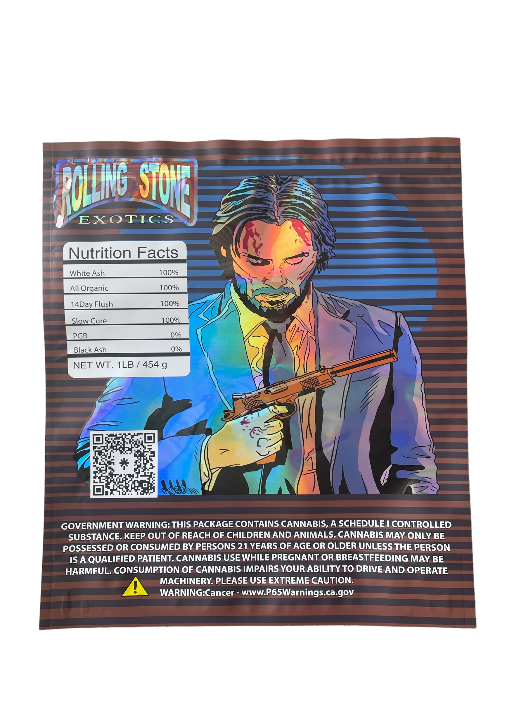 John Wick Mylar Bag (Large) 1 LBS – 16OZ (454g) Pound Bag Rolling Stone It wasn’t just a dog