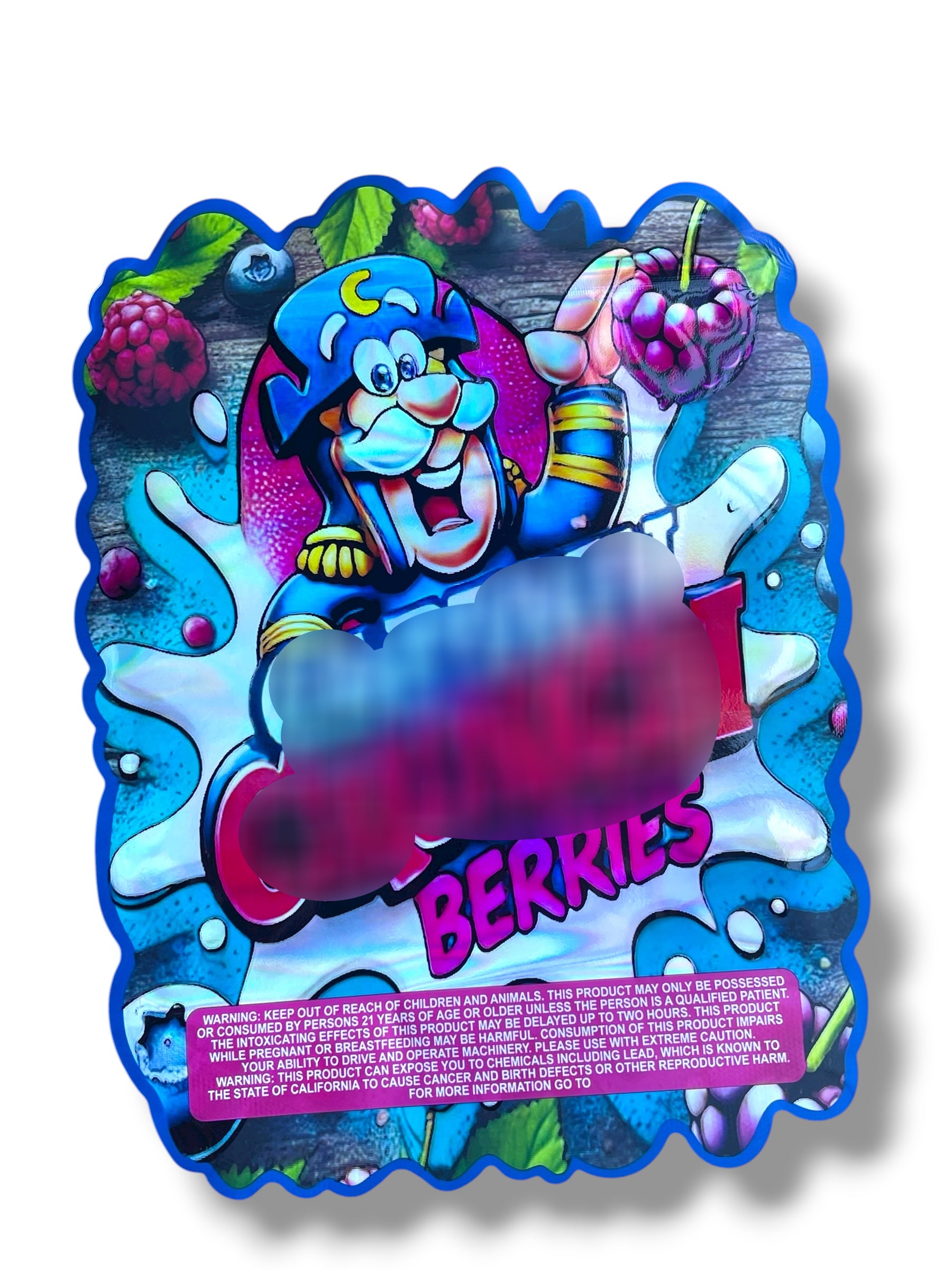 Berries Berries 1 OZ  28G Mylar empty Mylar bag 1 ounce (50 Count)