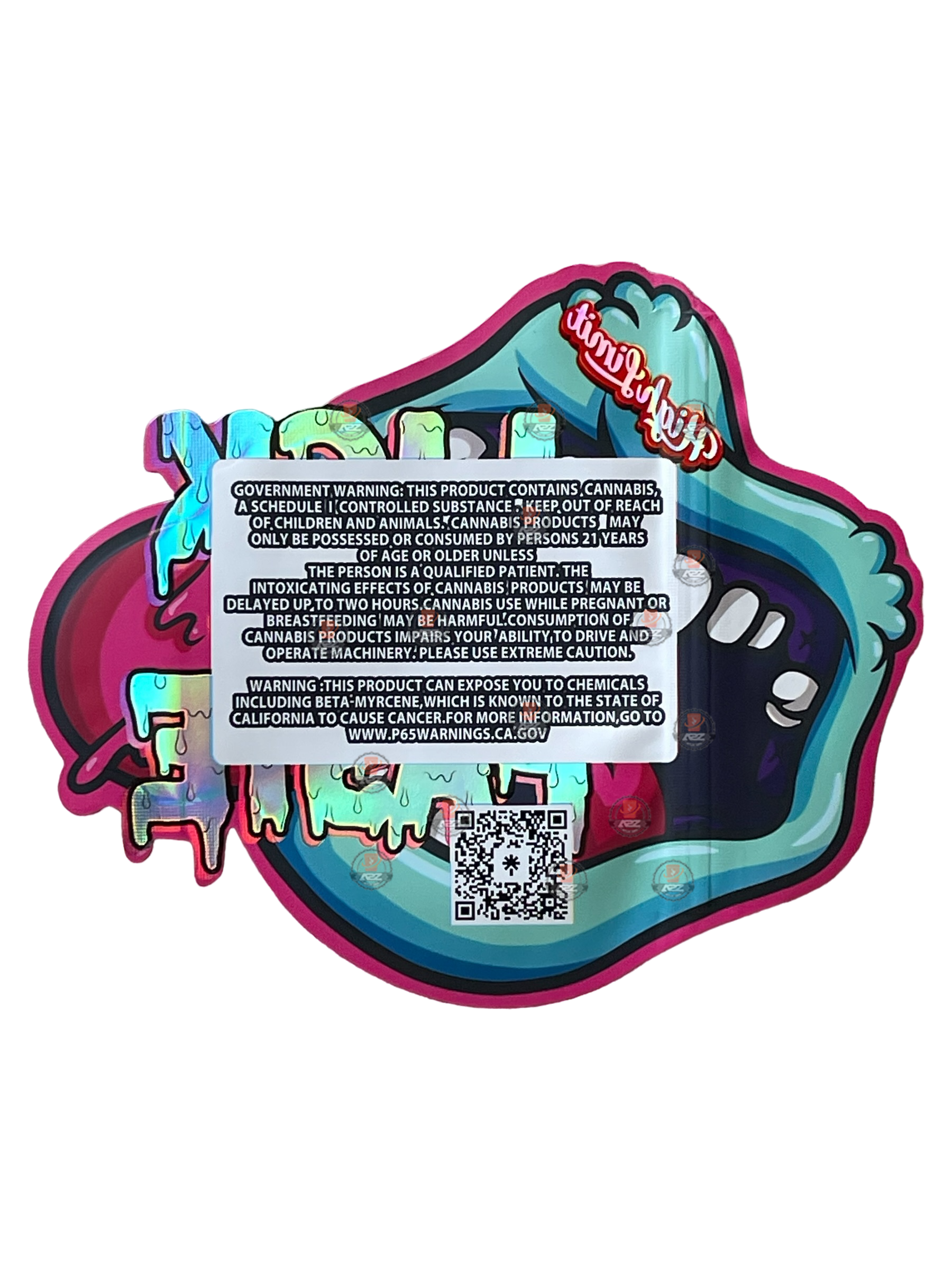 High Limit Lick N Paste 3.5 grams Mylar Bag