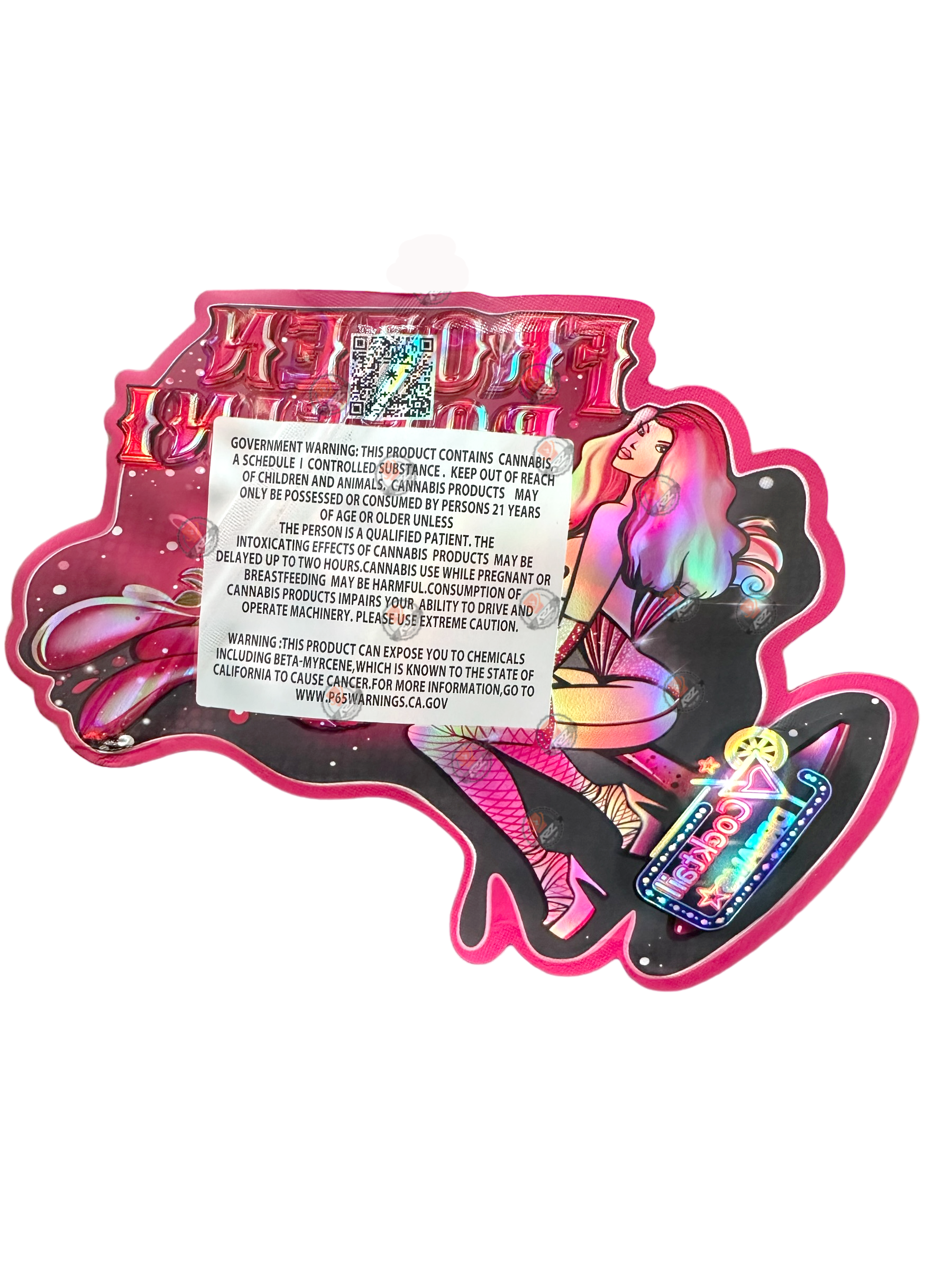 Cocktail Dreams Frozen Rossini 3.5 grams Mylar Bag Holographic