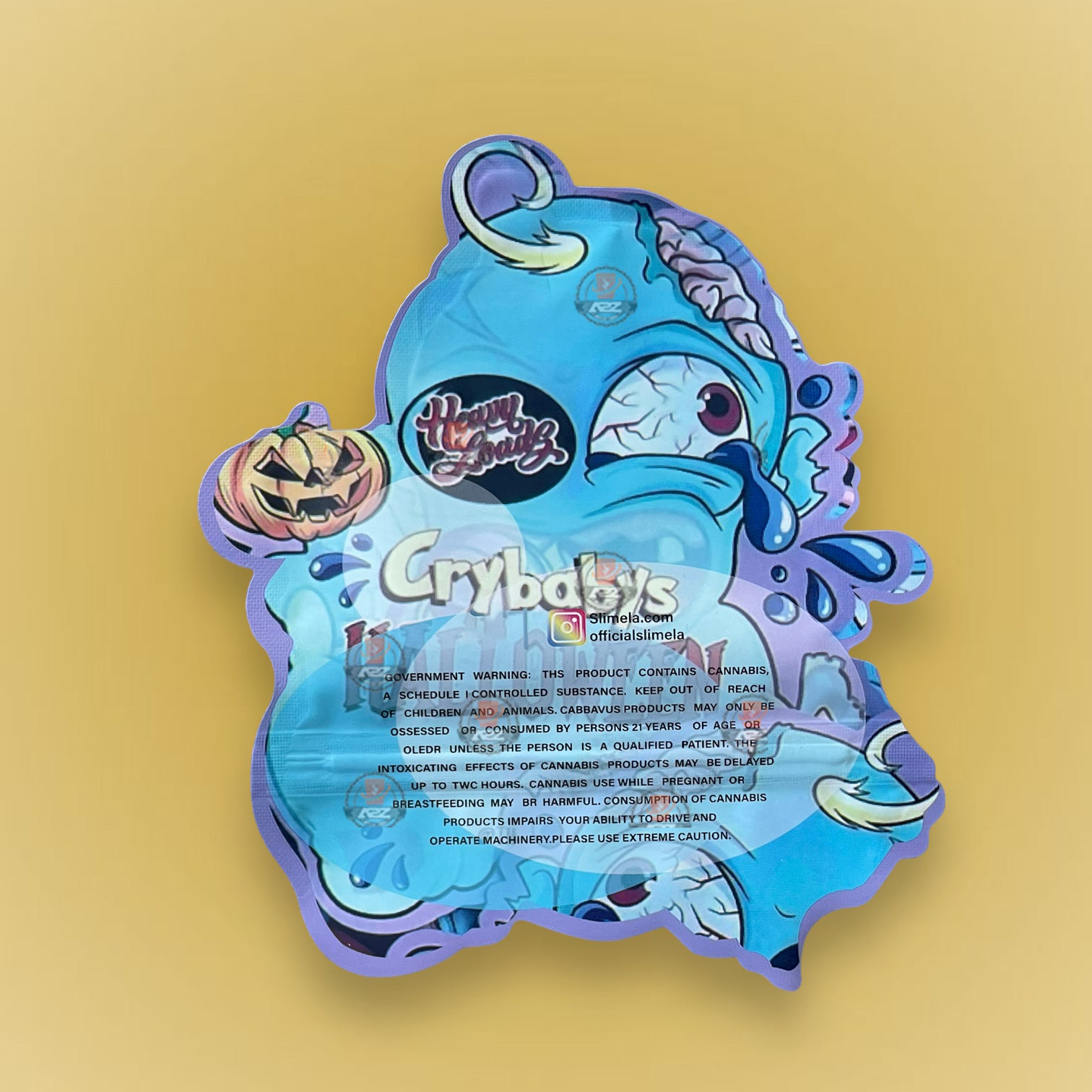 Cry Babys 3.5G Mylar Bags – Packaging Only Cut Out