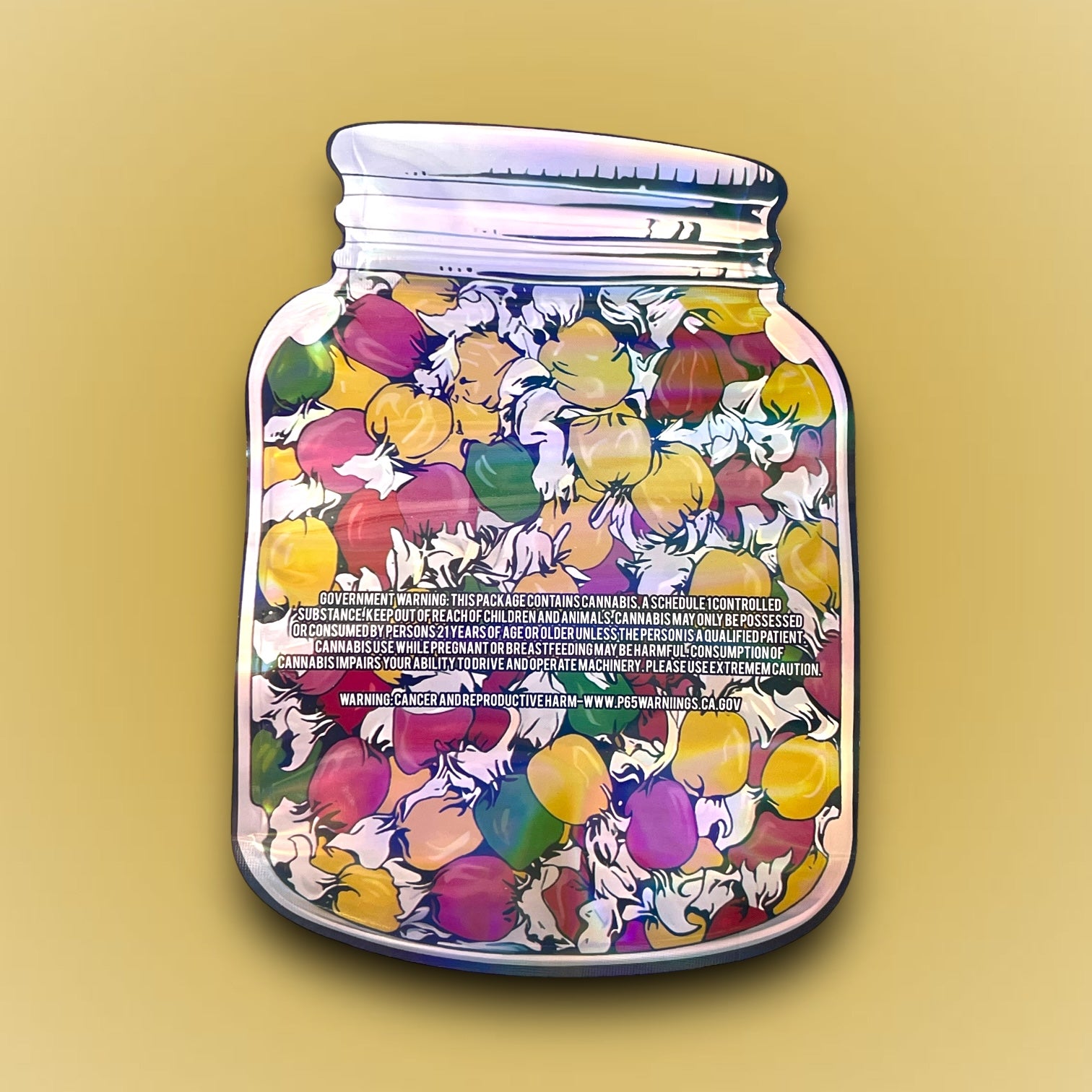 Bay Taffy 3.5G Mylar Bags – Packaging Only