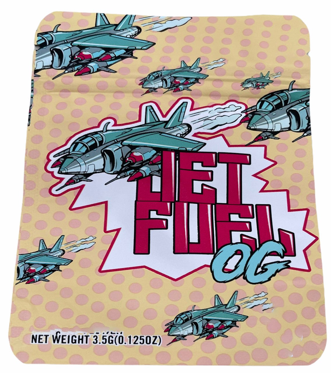 Jet Fuel Maylor zip lock bag 3.5G
