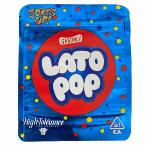 Jokes UP Lato Pop High Tolerance Mylar zip lock bag G Black Unicorn Hub png