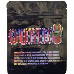King Minute Gumbo New Drop g Mylar Bag Holographic Jokes Up Black Unicorn Hub png