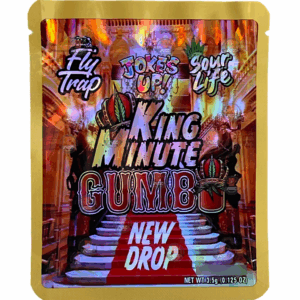 King Minute Gumbo New Drop g Mylar Bag Holographic Jokes Up Sour Life Black Unicorn Hub x x png