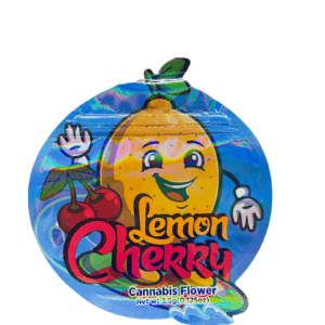 Lemon Cherry cut out Holographic Mylar bag g Black Unicorn Hub png