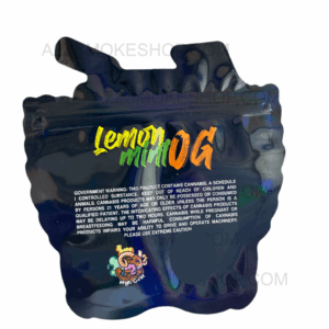Lemon Mint OG Cut Out Mylar Bags g Die cut Black Unicorn Hub x x cfddd ac fad ac fcf png