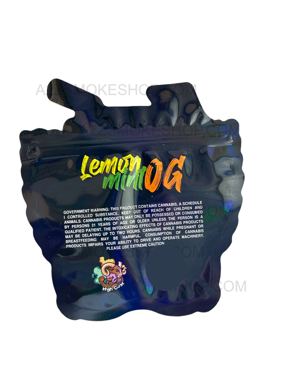 Lemon Mint OG Cut Out Mylar Bags g Die cut Black Unicorn Hub x x cfddd ac fad ac fcf png