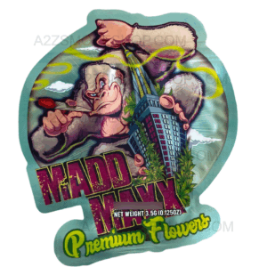 Mad Max Premium Flower Cut Out Mylar Bags g Die cut Black Unicorn Hub x x e eb e ac ecabd png