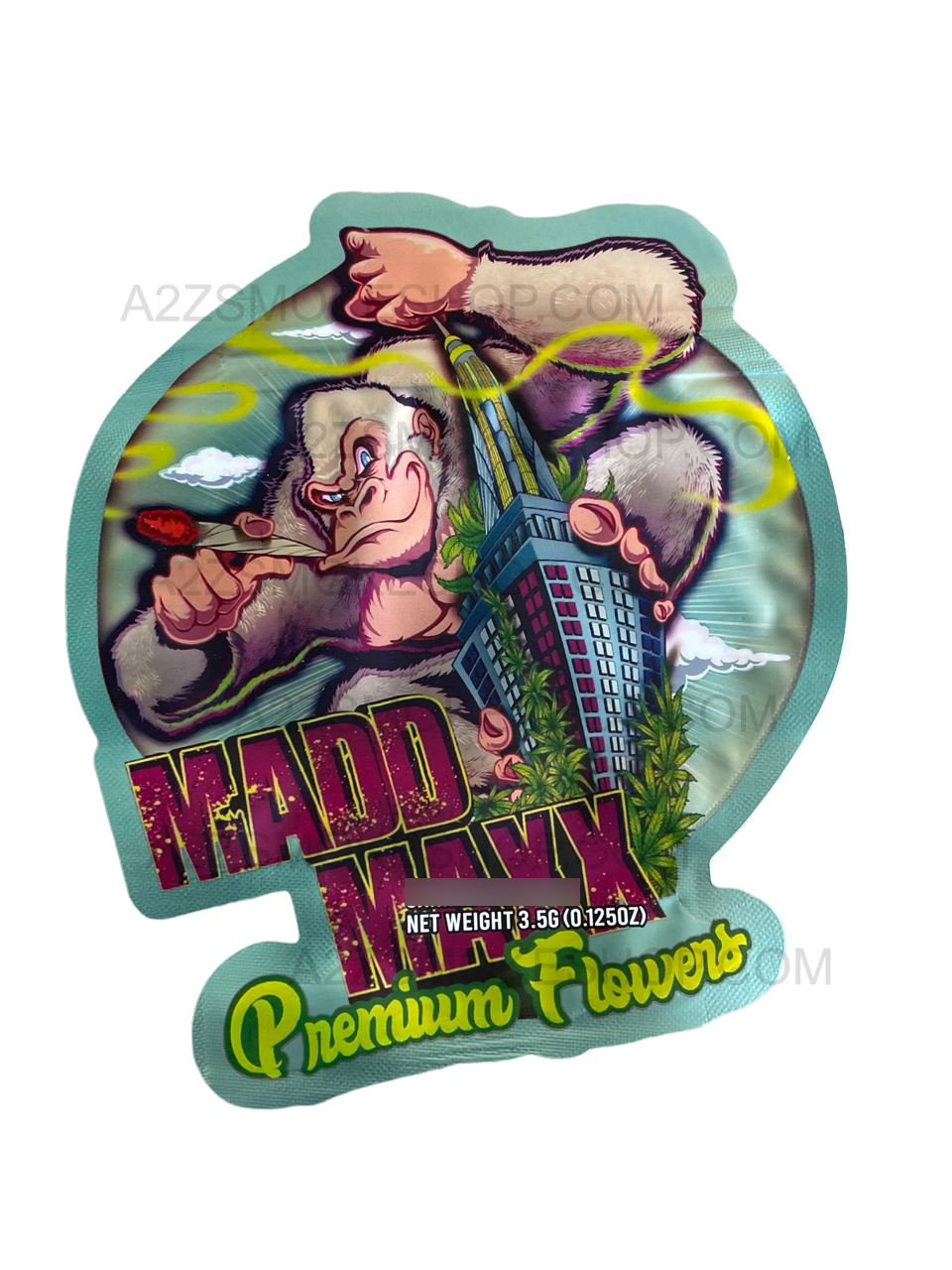 Mad Max Premium Flower Cut Out Mylar Bags g Die cut Black Unicorn Hub x x e eb e ac ecabd png