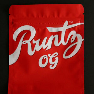 RUNTZ OG RED Mylar Bags by Grams Smell Proof Black Unicorn Hub jpg