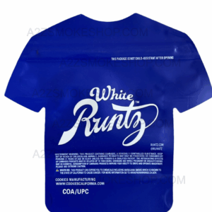 White Runtz Purple Cut out Mylar Bags by Grams Smell Proof Die Cut T shirt Black Unicorn Hub png