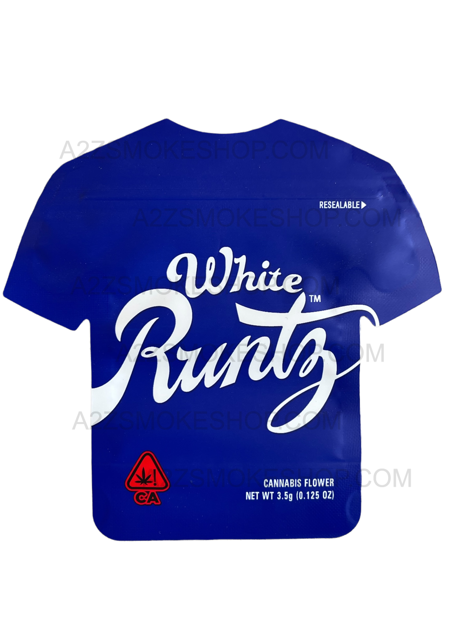 White Runtz Purple Cut out Mylar Bags by Grams Smell Proof Die Cut T shirt Black Unicorn Hub png