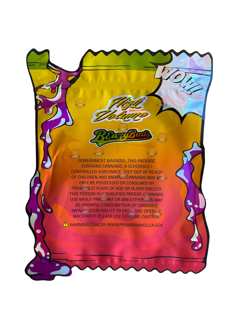 Fumi Sriracha Pound Bag (Large) 1LBS – 16OZ (454g) Holographic