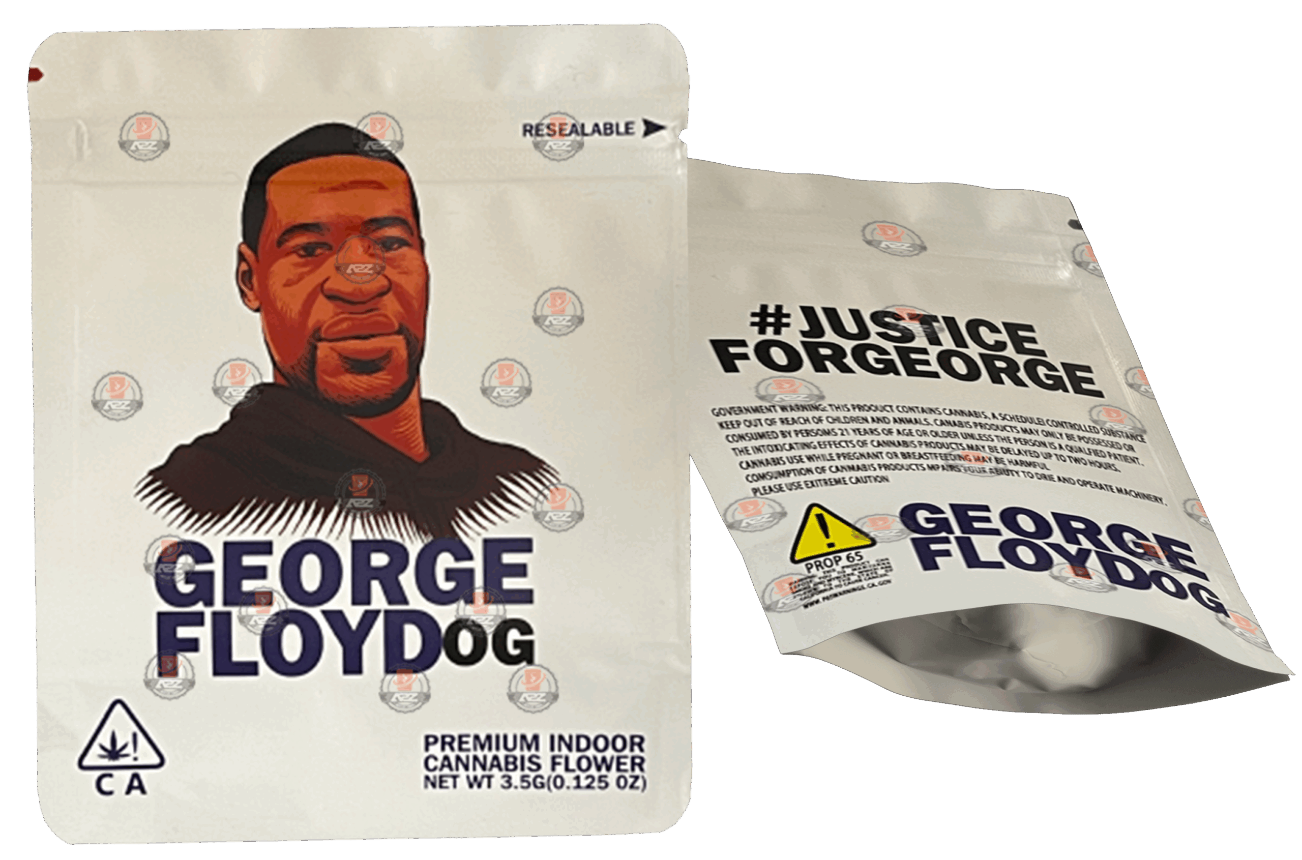 3.5 Gram Mylar Bags, Smell Proof, Child Proof