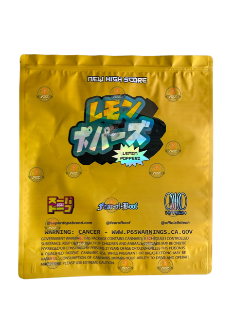 Lemon Popprerz  Pound Bag (Large) 1LBS – 16OZ (454g) Super Dope Holographic