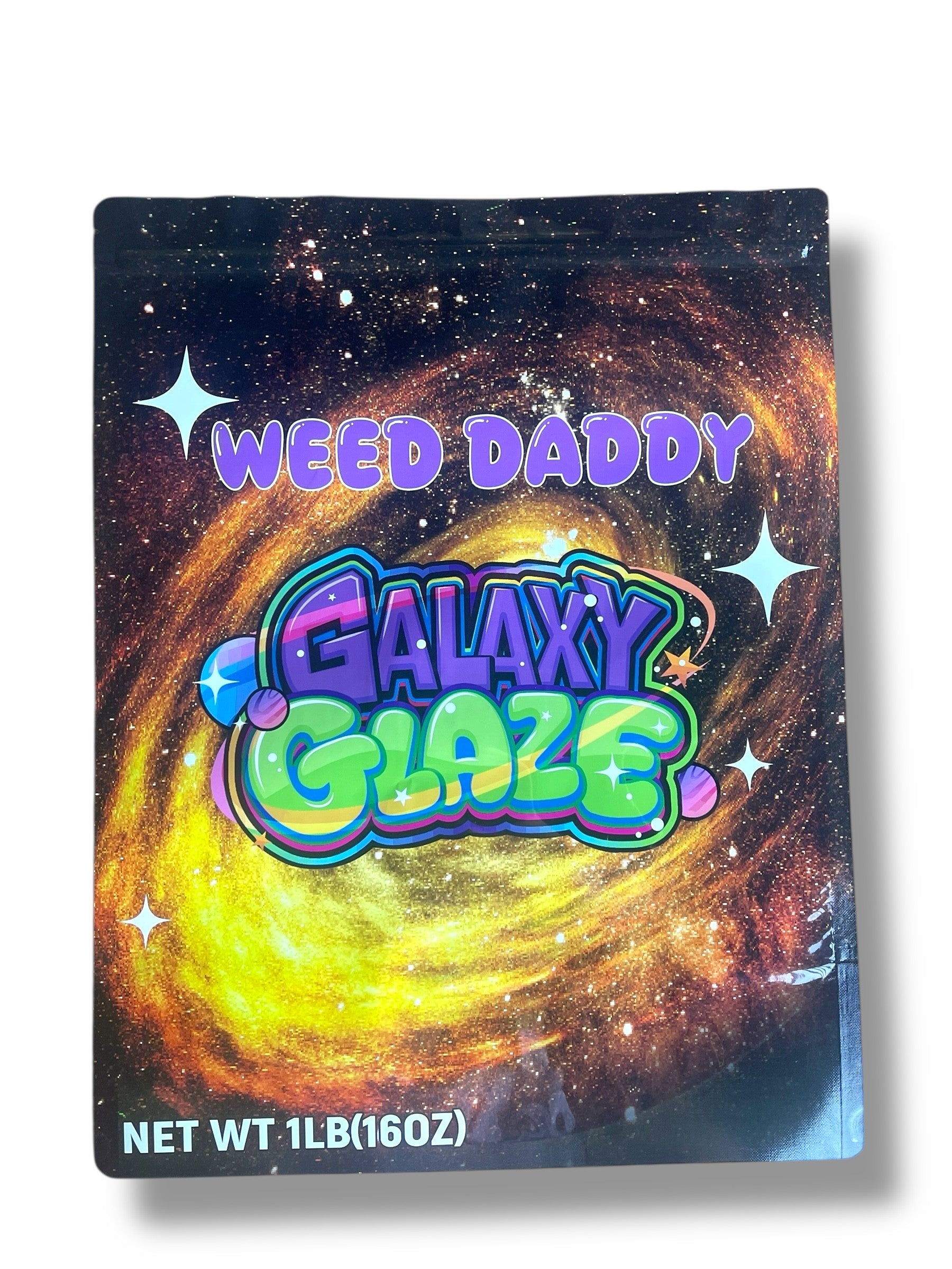Galaxy Glaze Mylar Bag (Large) 1 LBS – 16OZ (454g)