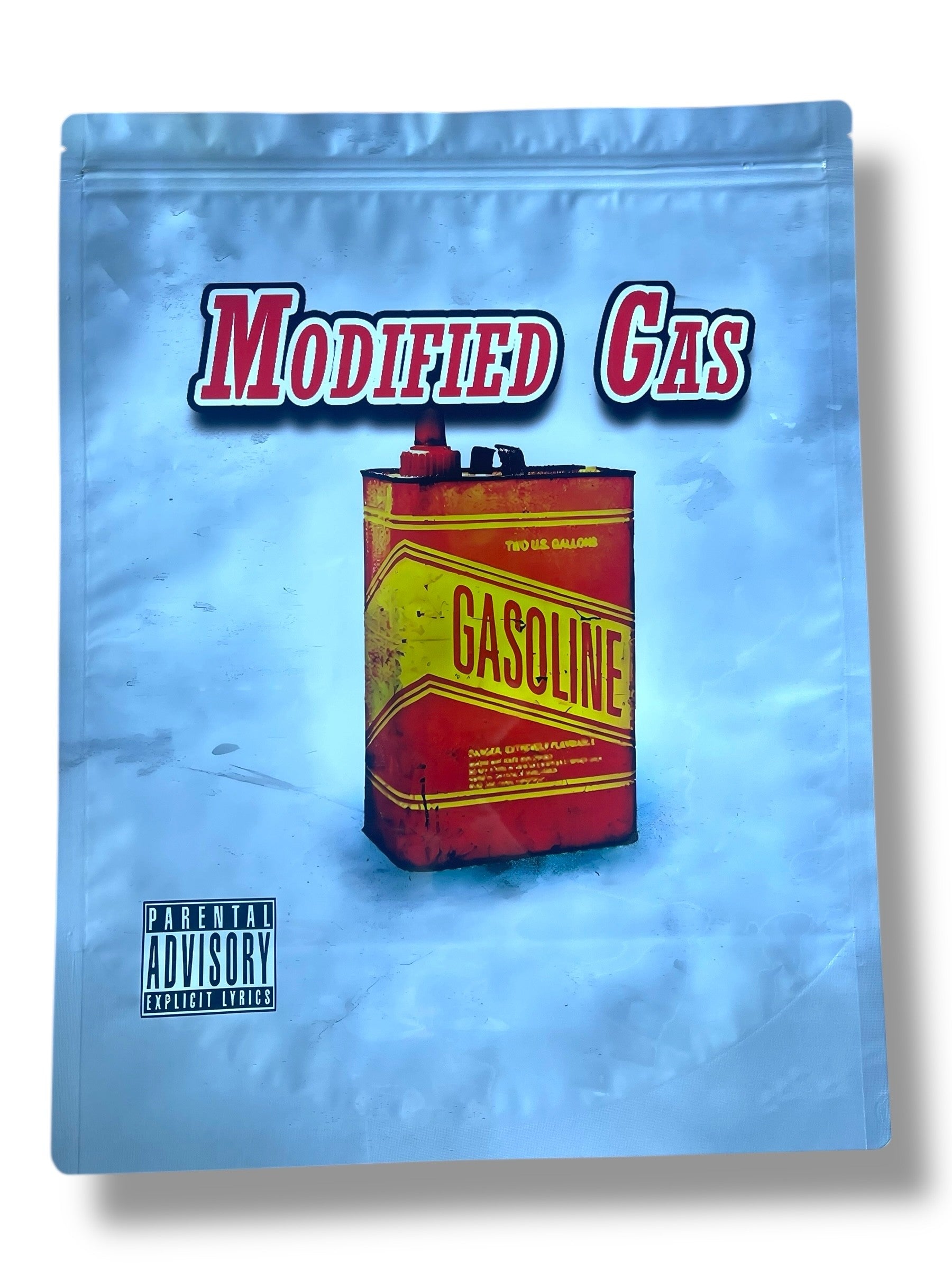 Gasoline Modified Gas Mylar Bag (Large) 1 LBS – 16OZ (454g)